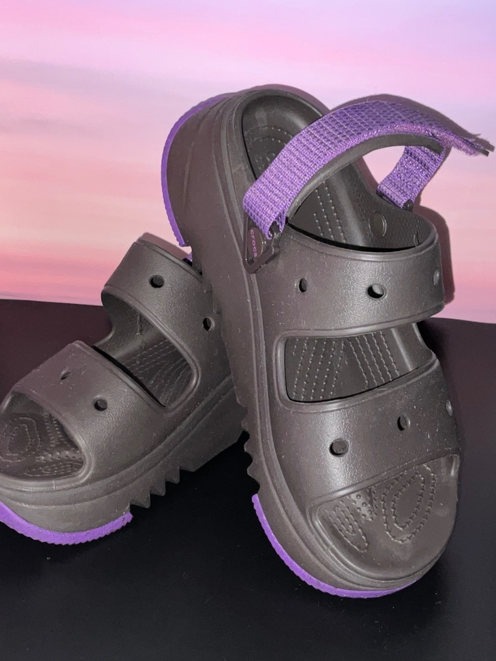 Crocs Hiker Xscape Unisex Sandals. US Women’s 9/Men’s 7.5